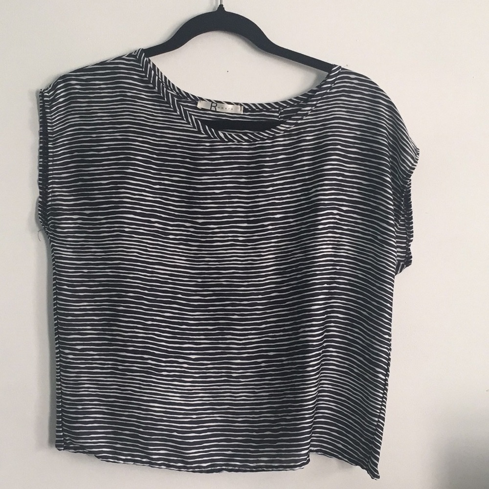 Open back tee